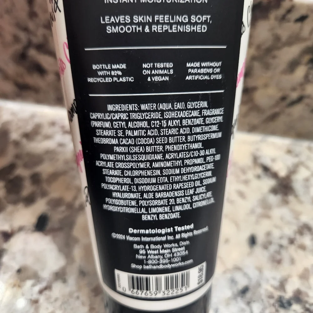 Bath & Body Works x Emily in Paris “Champagne in Paris” 8 oz body lotion NEW
